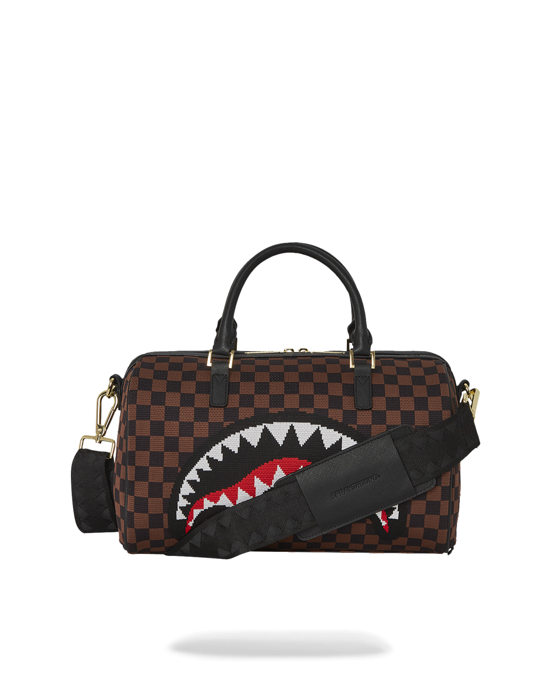 Sprayground kyotoknit sharks in Paris mini duffle