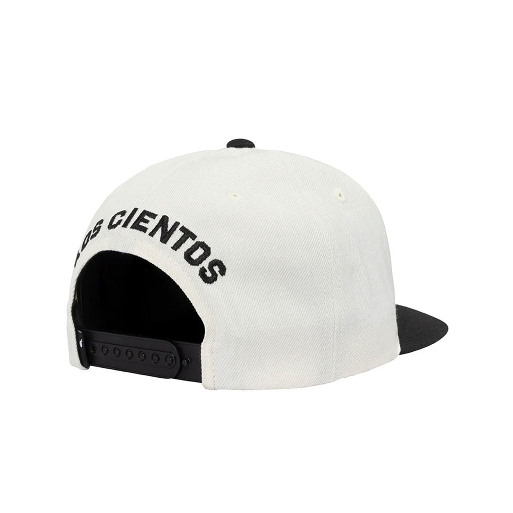 The Hundreds por vida snapback white