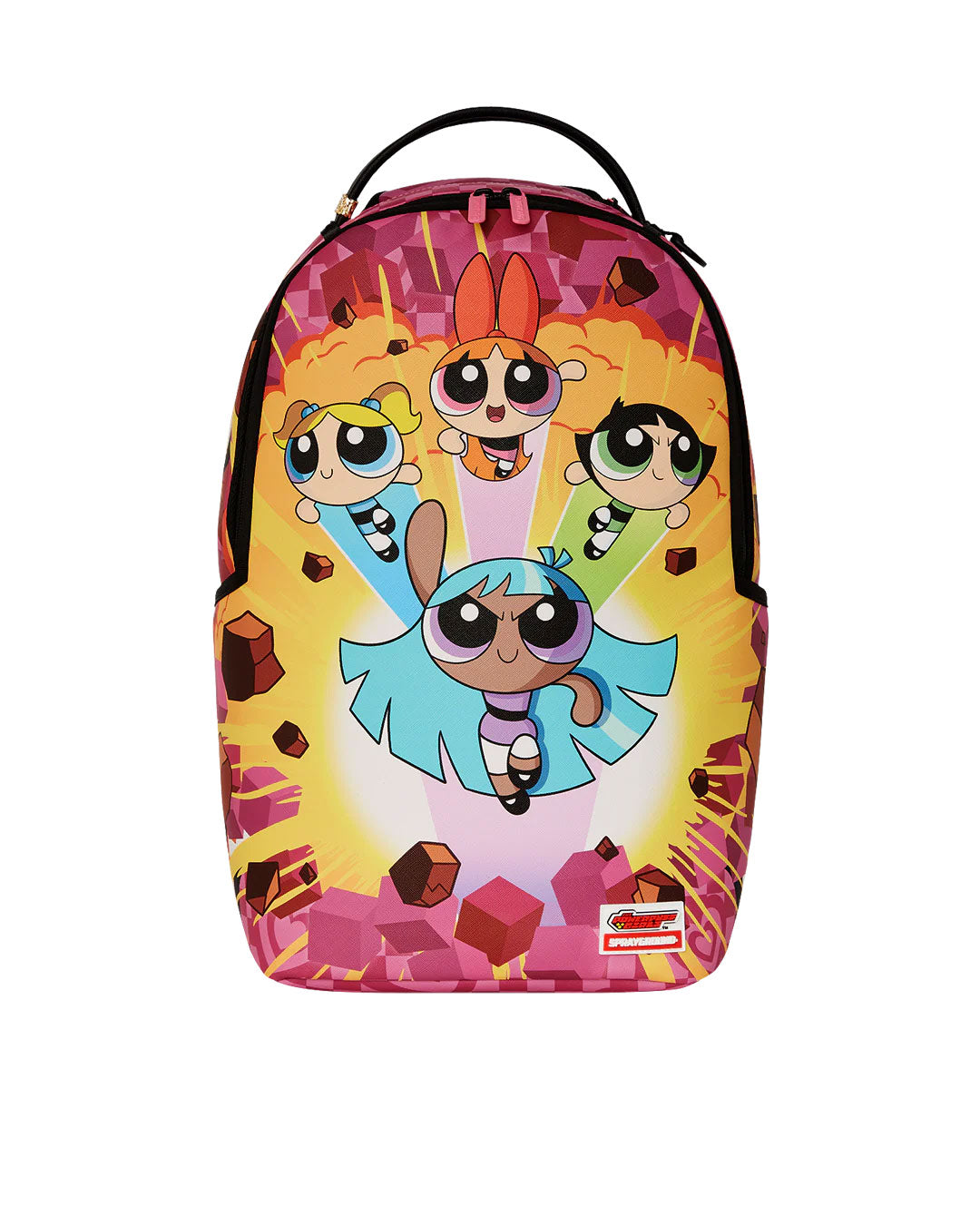 Sprayground Powerpuff girls bustin thru backpack