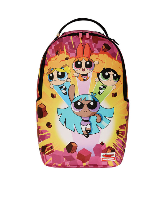 Sprayground Powerpuff girls bustin thru backpack