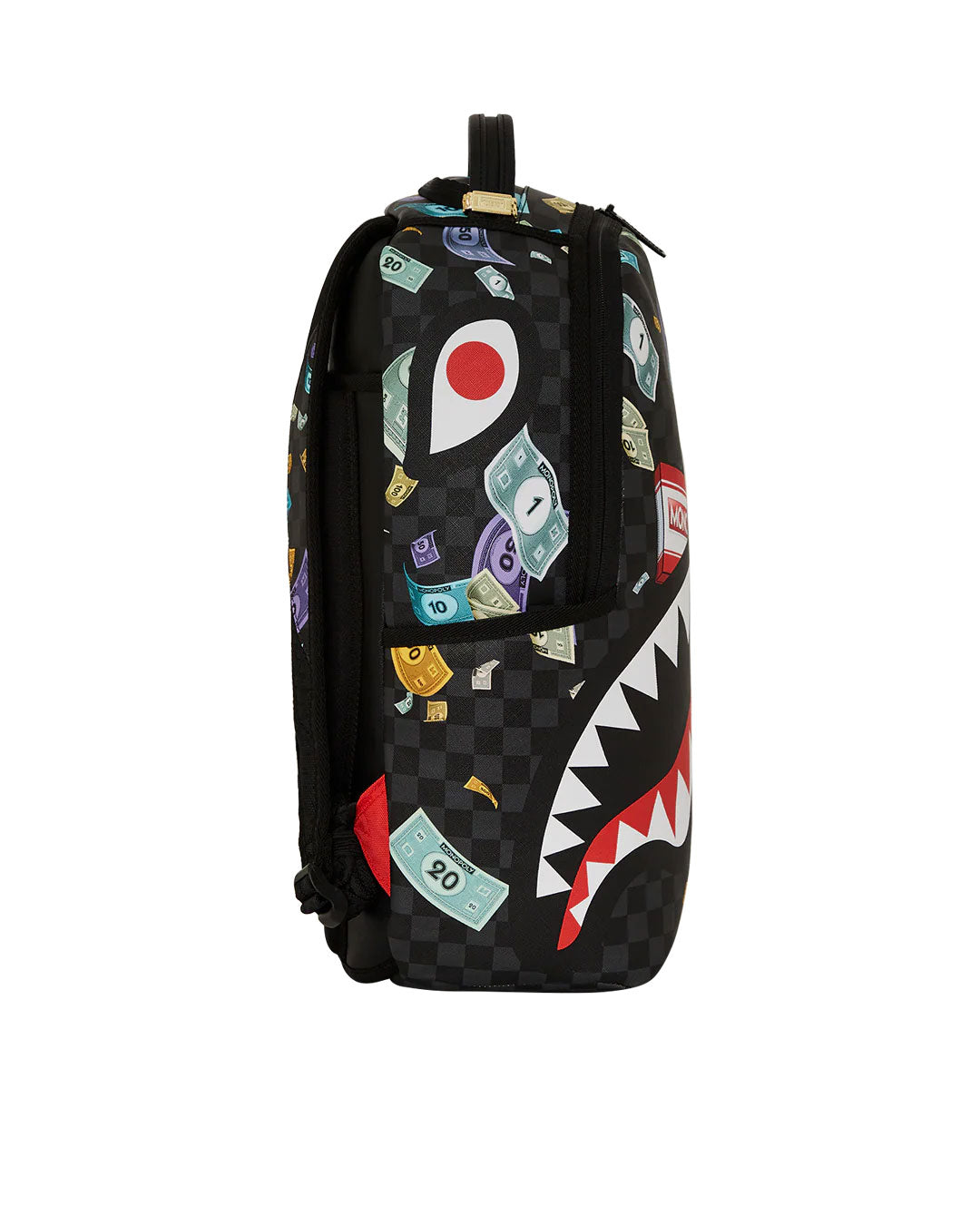 Sprayground Monopoly shark rich backpack