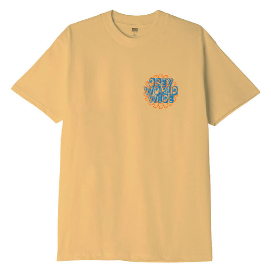 Obey stacked classic pigment tee