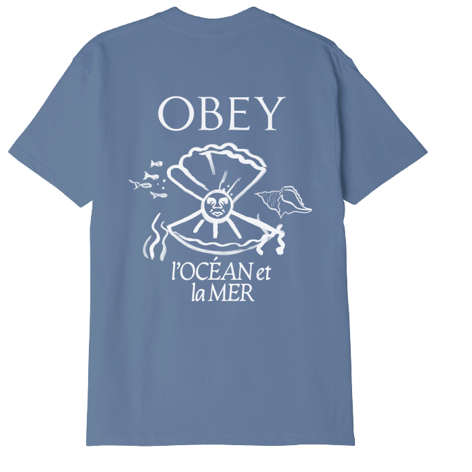 Obey la mer classic pigment tee
