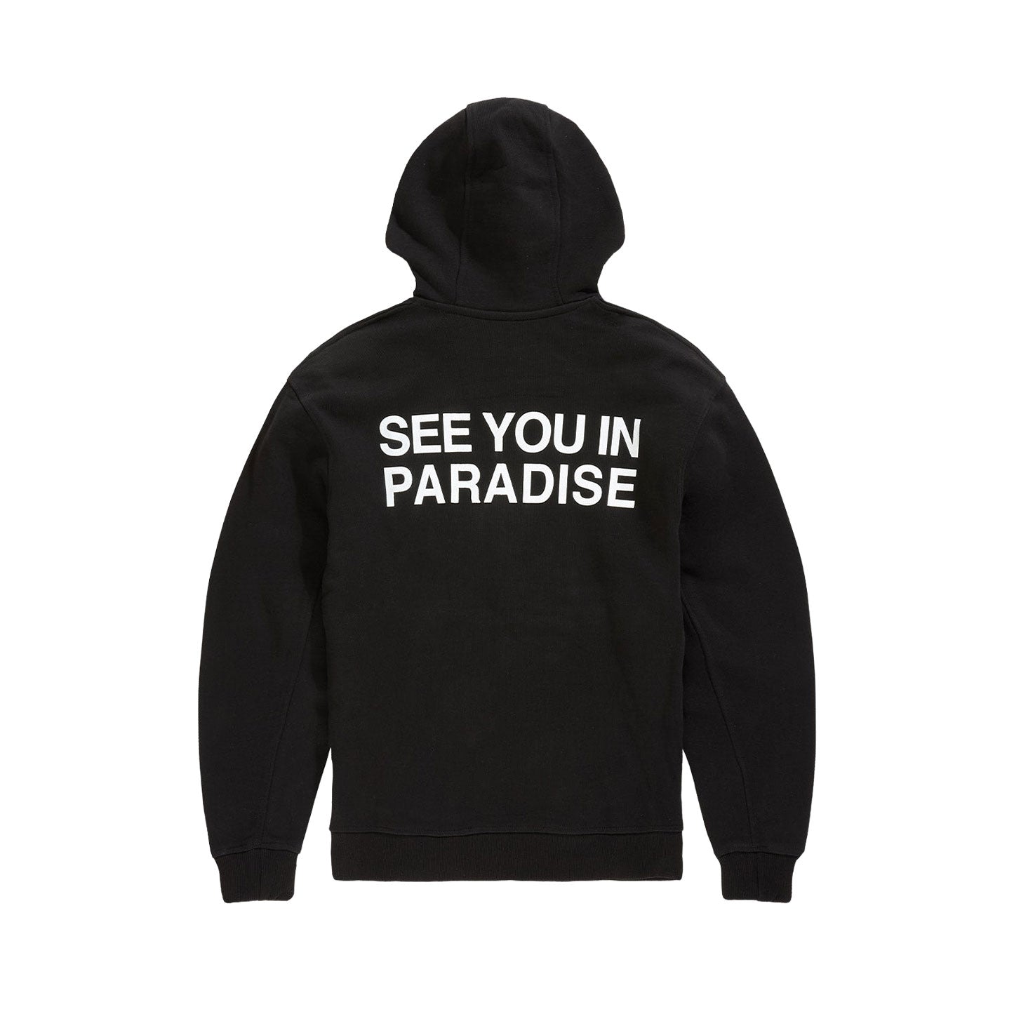 See you in Paradise washed zip up hoodie