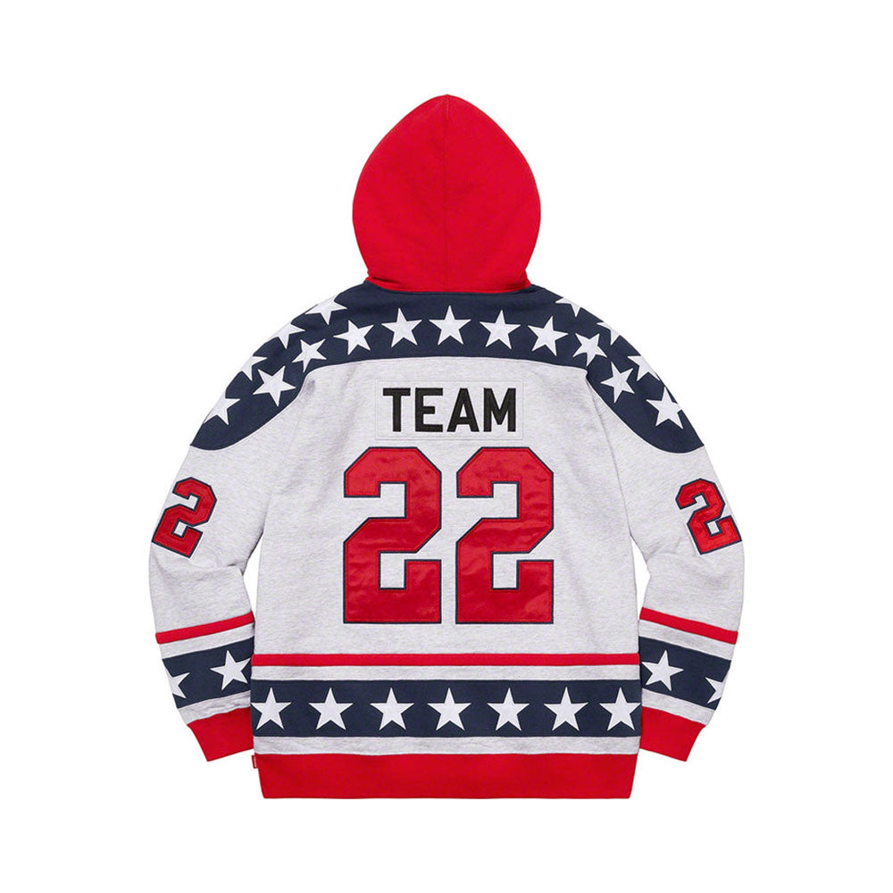 Supreme hockey hooded sweatshirt