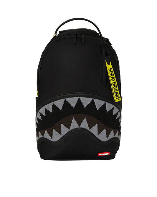 Sprayground shark central parachute satin backpack
