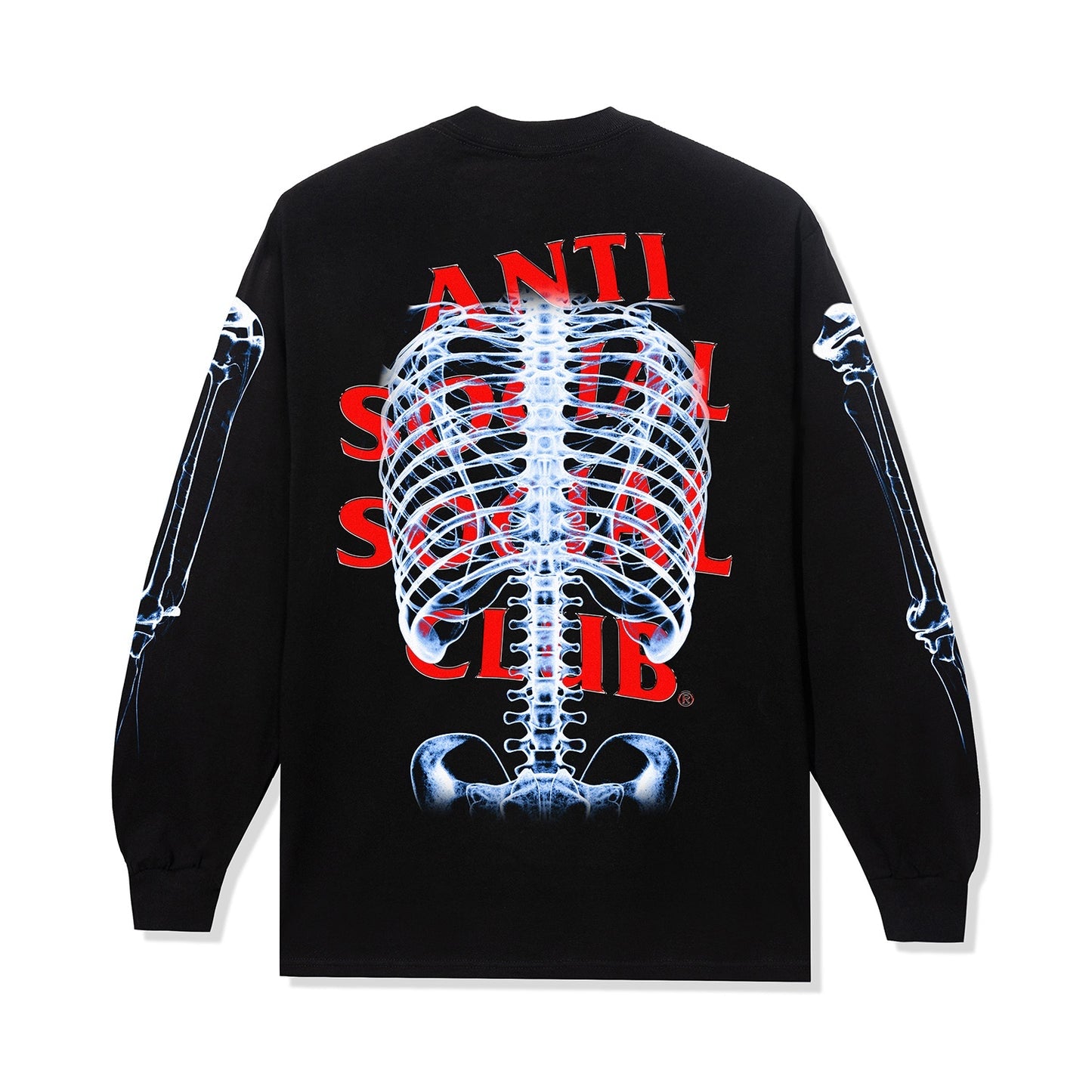 Anti Social Social Club bones long sleeve tee