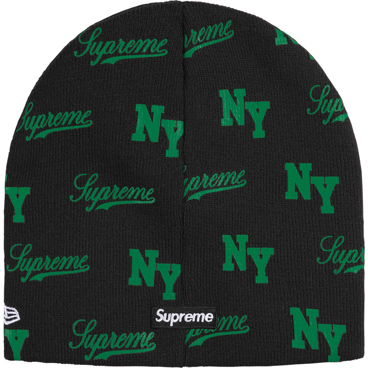 Supreme Monogram Beanie Black
