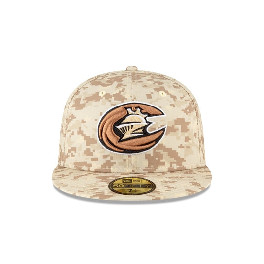 New era Charlotte Knights digi camo 59fifty fitted