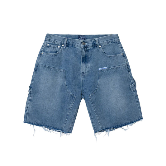 40s and Shorties denim carpenter shorts