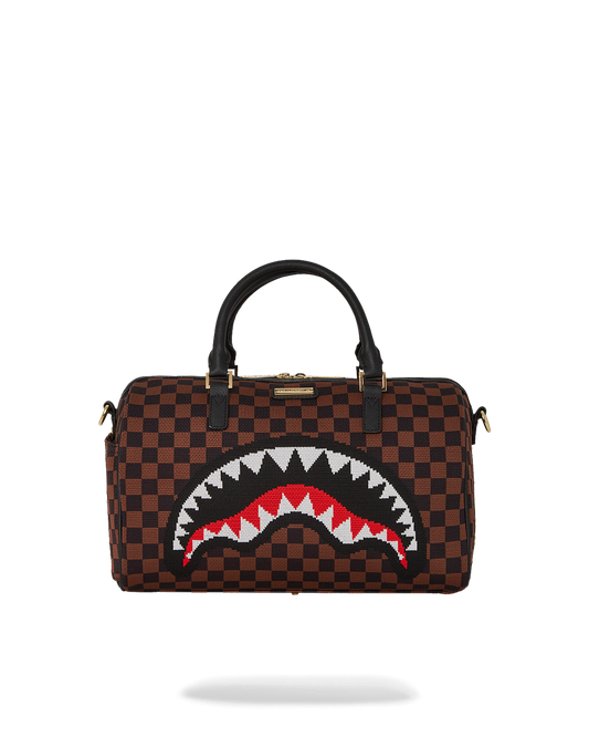 Sprayground kyotoknit sharks in Paris mini duffle
