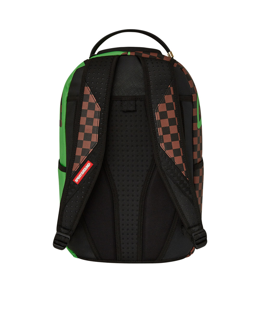 Sprayground green money bear backpack
