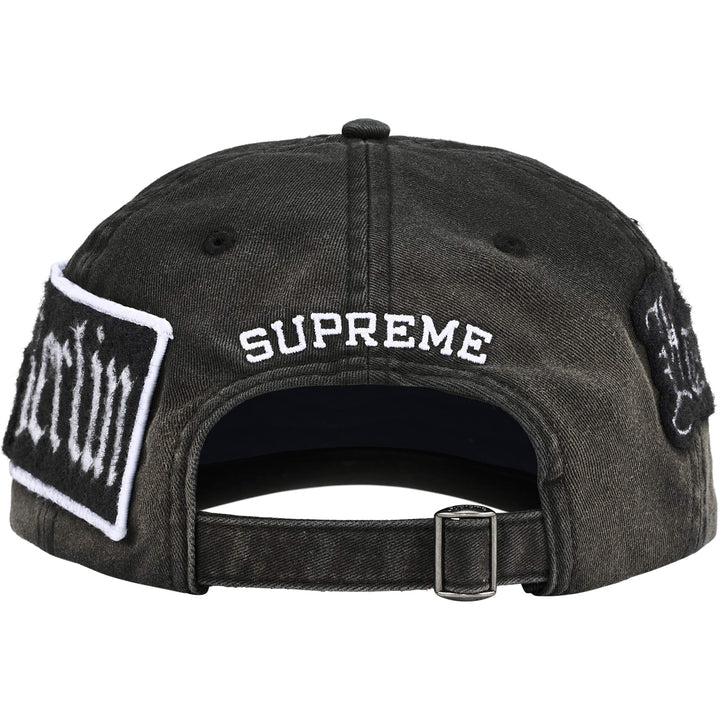 Supreme City Patches 6-Panel Hat Black