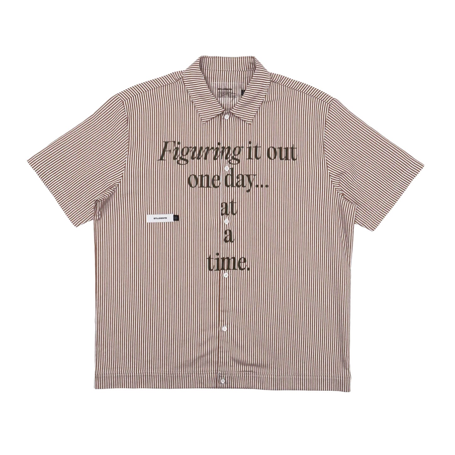 Students reymon striped oxford button up shirt