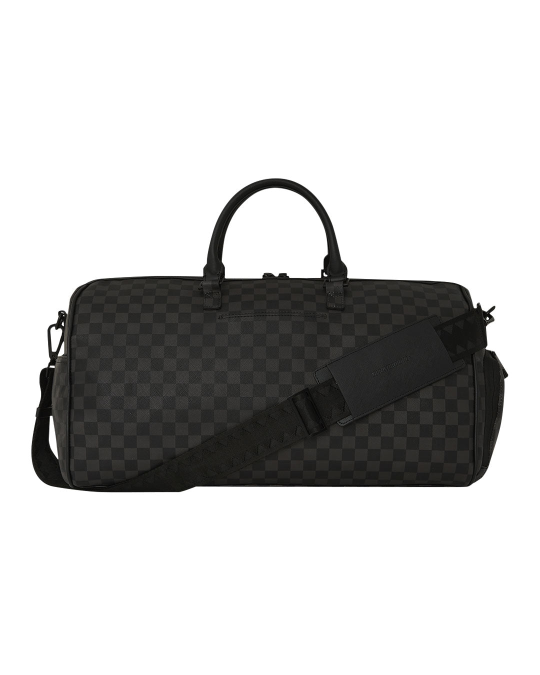 Sprayground “what the beep” shark duffle