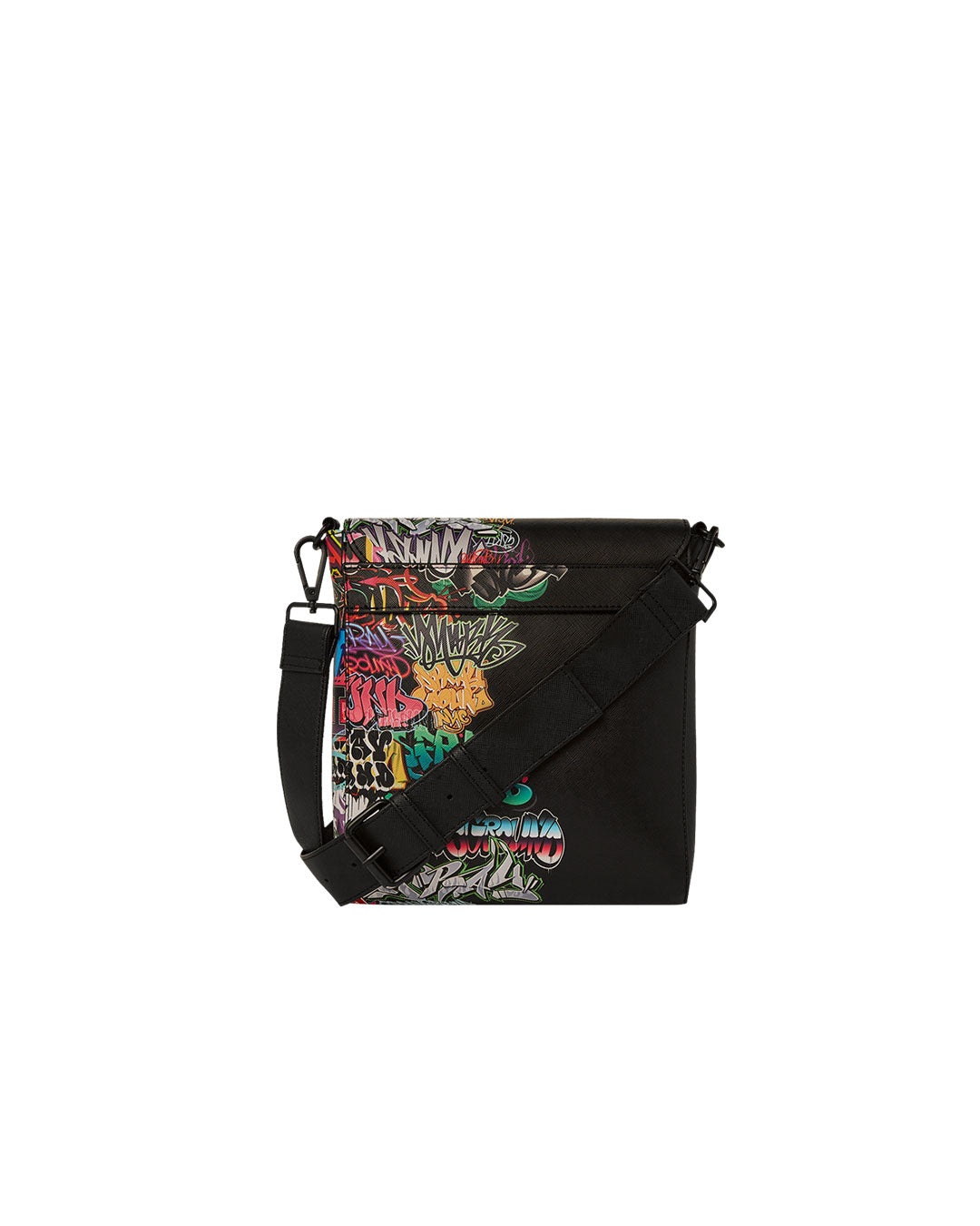 Sprayground half graf lips messenger bag