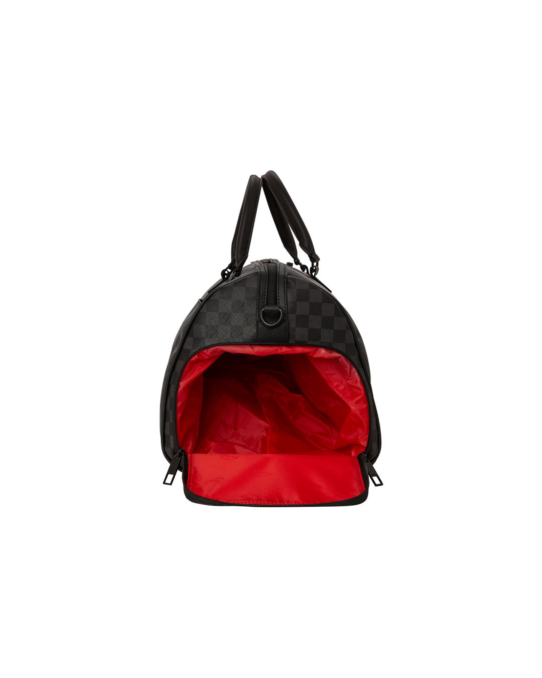 Sprayground “what the beep” shark duffle