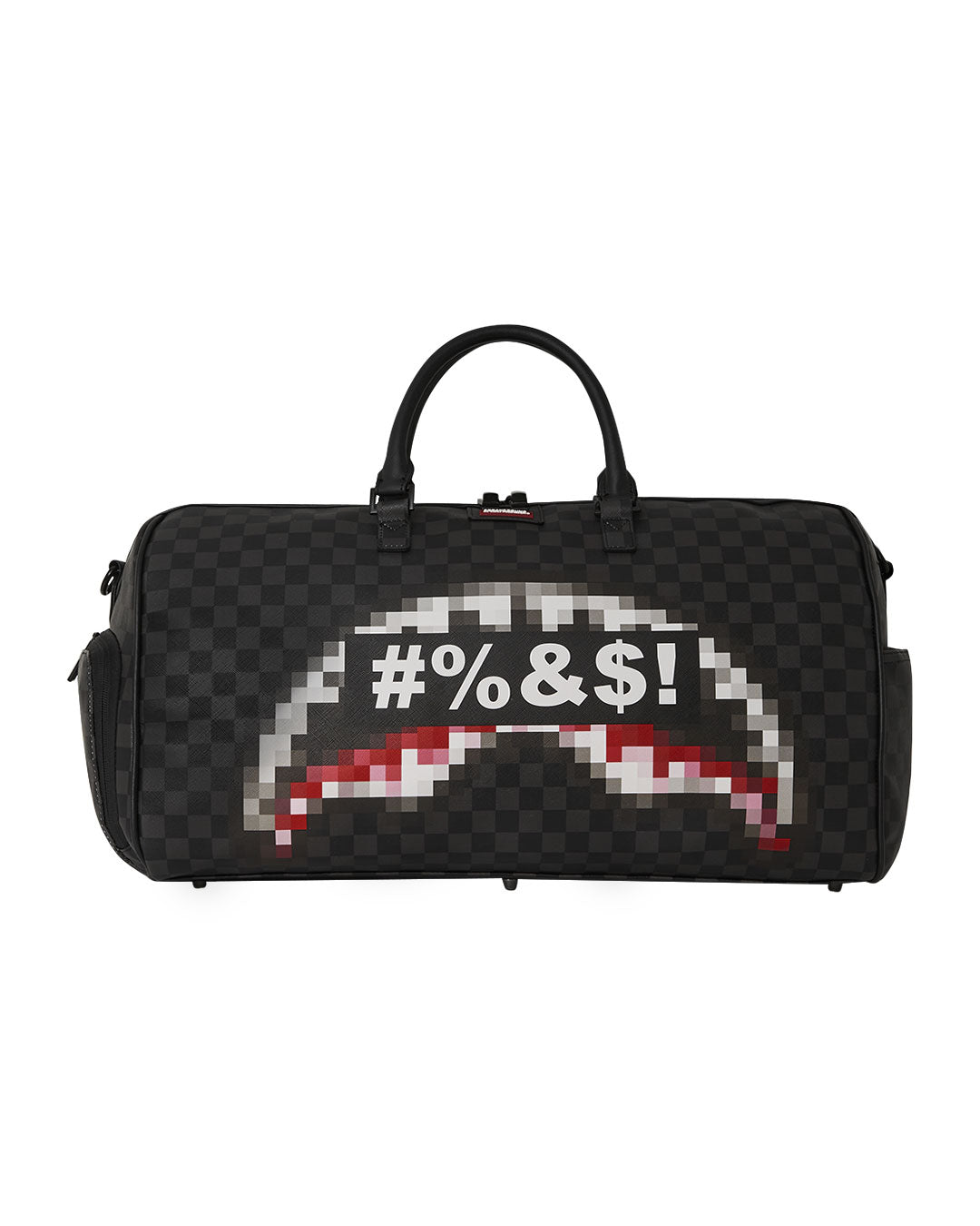 Sprayground “what the beep” shark duffle