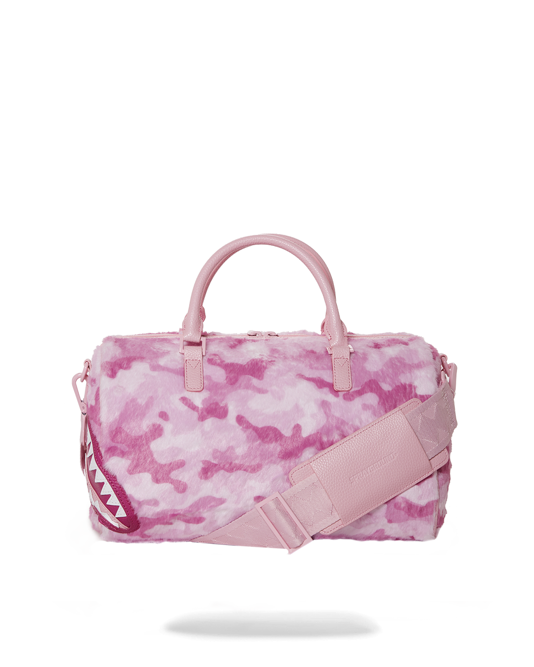 Sprayground furrrocious in pink mini duffle