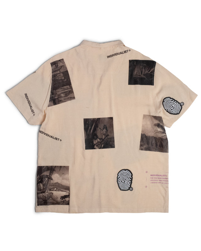 Individualist Lab Cotton Poly Button Up
