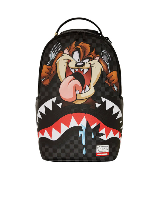 Sprayground Looney Tunes Taz eat shark backpack