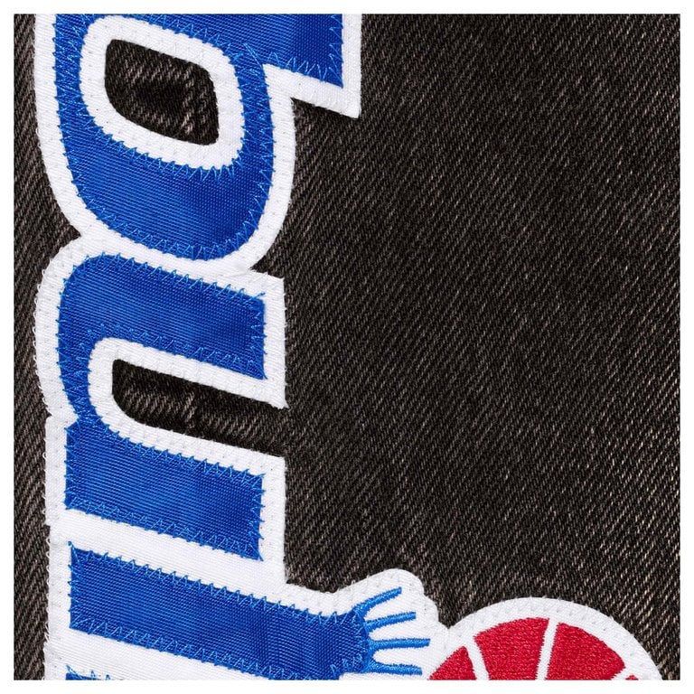 Supreme Mitchell & Ness Washington Bullets Baggy Denim Shorts