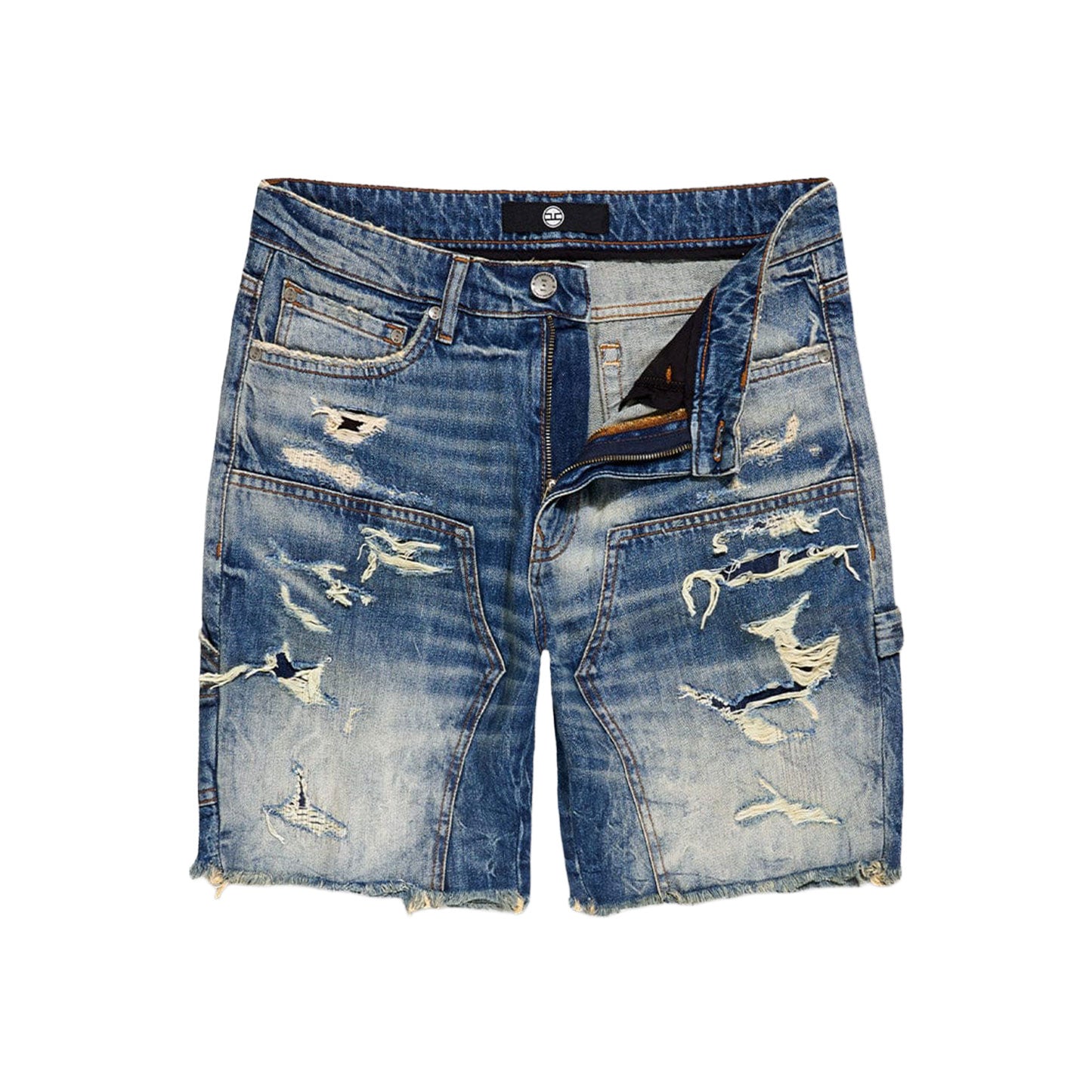 Jordan Craig retro land man denim shorts