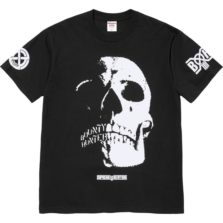 Supreme x Bounty Hunter skulls tee