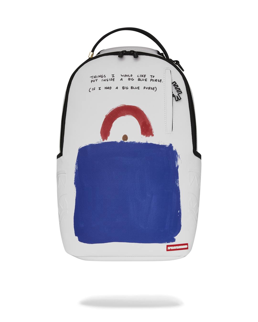 Sprayground x Keith Haring big blue purse art backpack