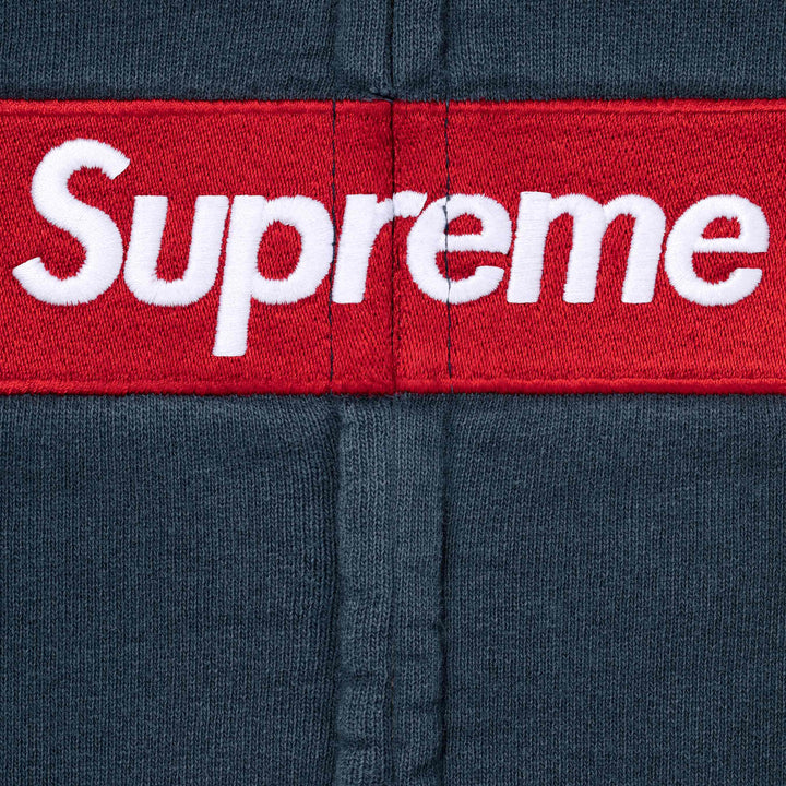 Supreme Maison Margiela Box Logo Hoodie Navy