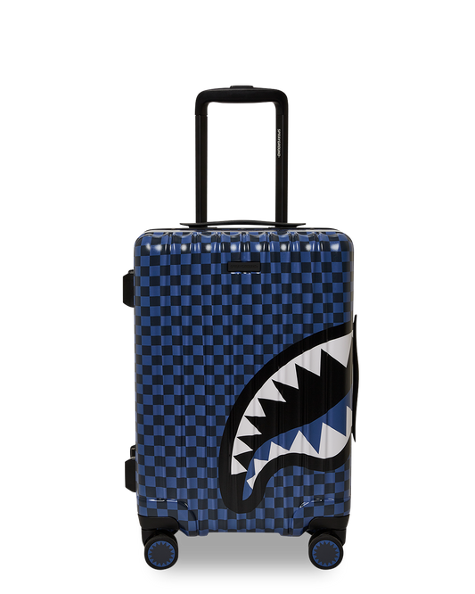 Sprayground midnight magic sharks in Paris hard shell carry on luggage
