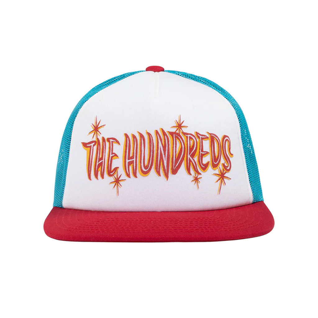 The Hundreds bodega trucker hat red