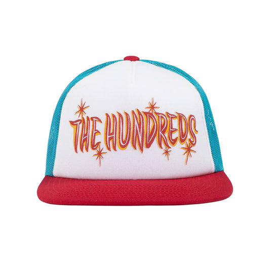 The Hundreds bodega trucker hat red