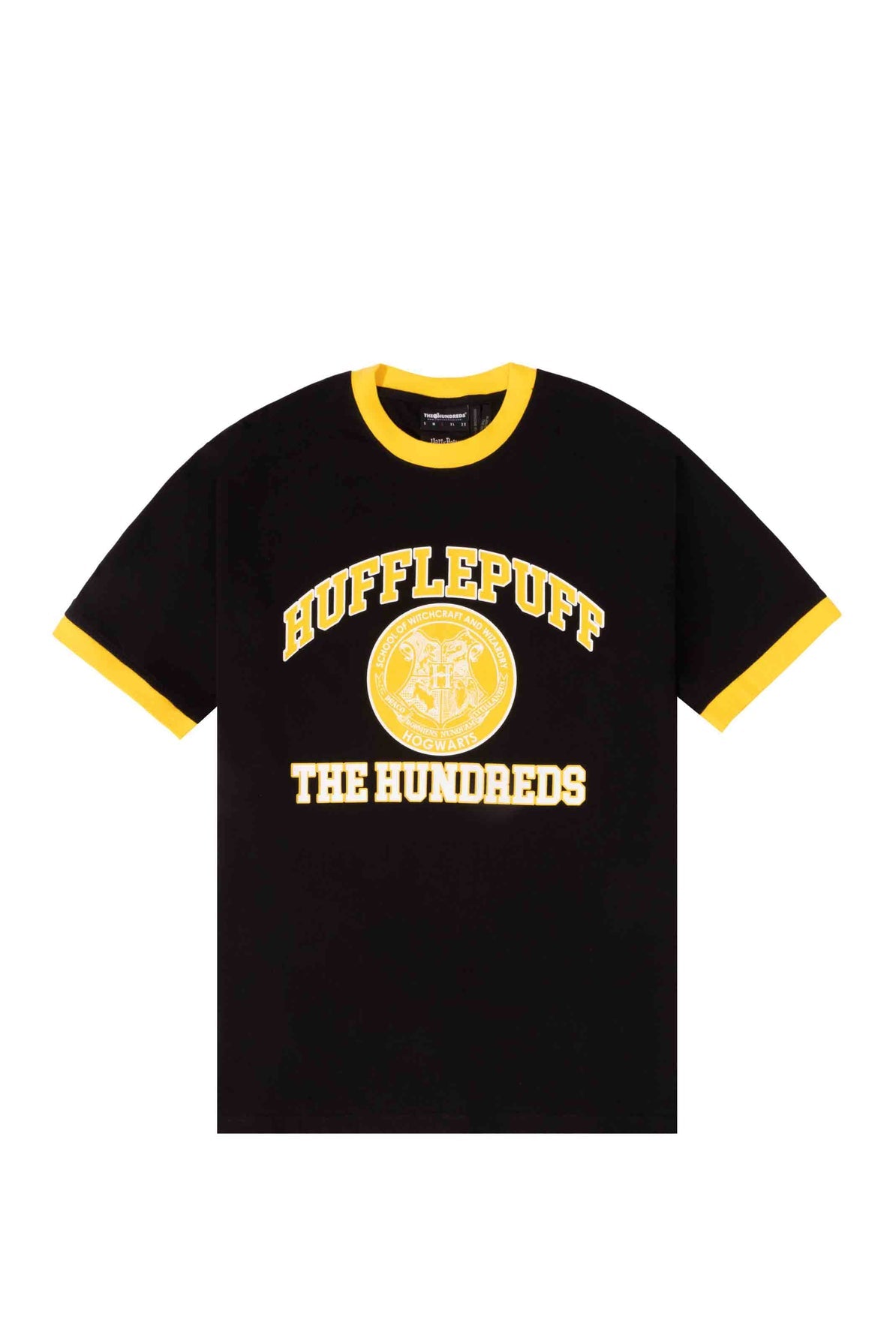 The Hundreds x Harry Potter hufflepuff crest ringer tee