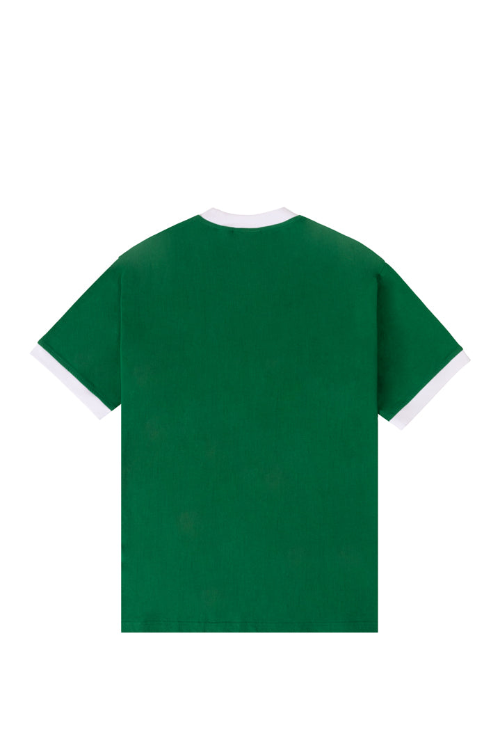 The Hundreds x Harry Potter slytherin crest ringer tee
