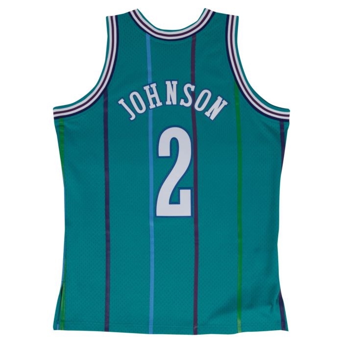 Charlotte Hornets Larry Johnson Swingman Jersey 1992-1993