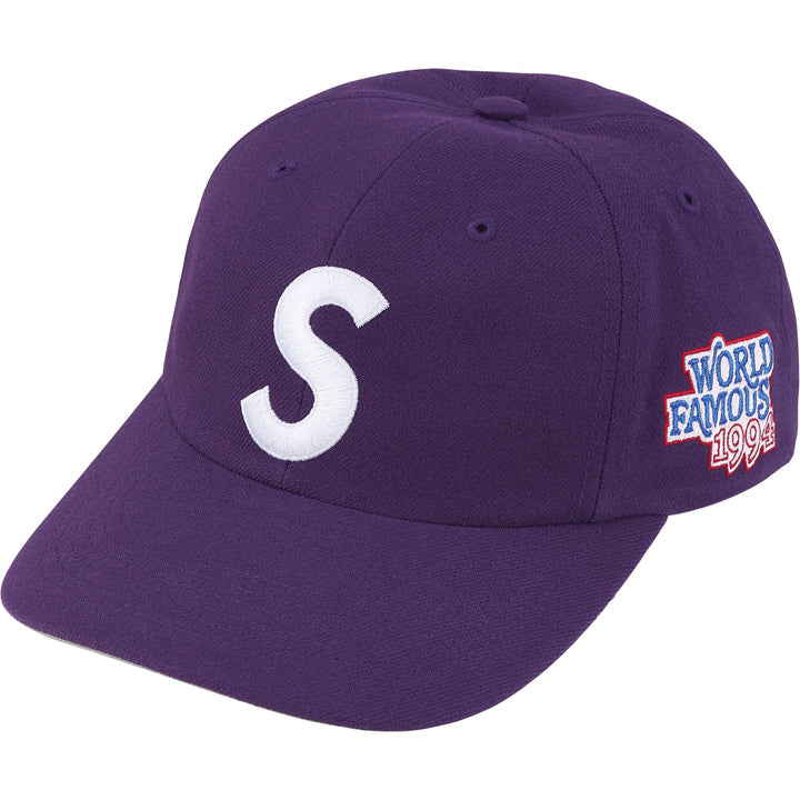 帽子 Supreme S Logo 6-Panel Cap Purple Supreme World Famous S Logo 6-Panel Hat Purple – NECKBREAKERZ