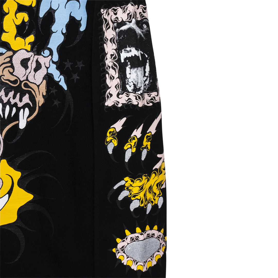 Market warped beware long sleeve tee