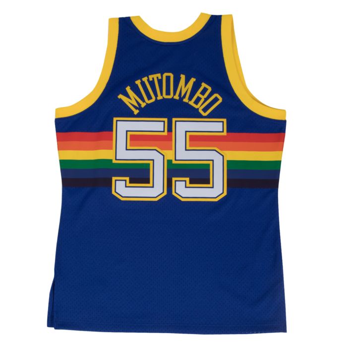 Denver Nuggets Dikembe Mutombo Swingman Jersey