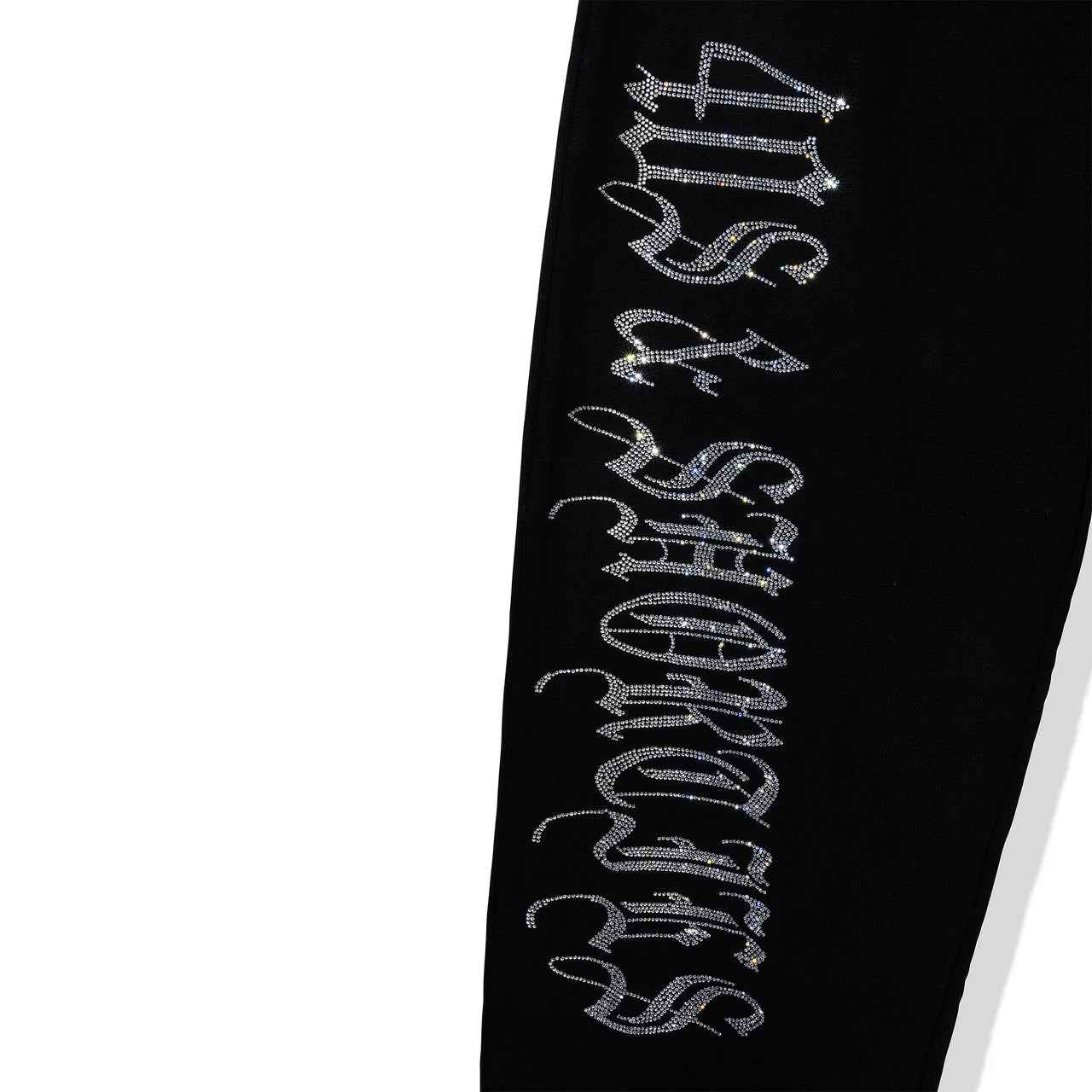 40s and Shorties angel rhinestone sweatpants