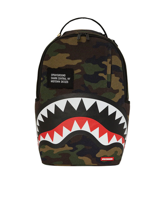 Sprayground Shark central rouge backpack