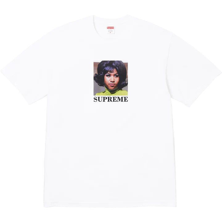Supreme Aretha Tee White