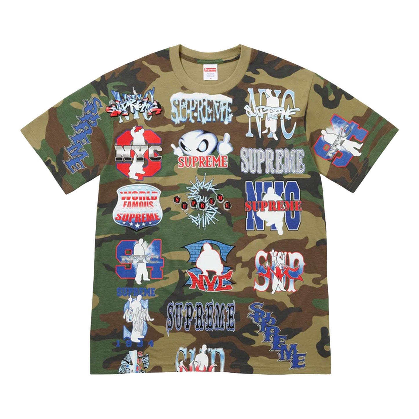 Supreme Flash Tee Camo
