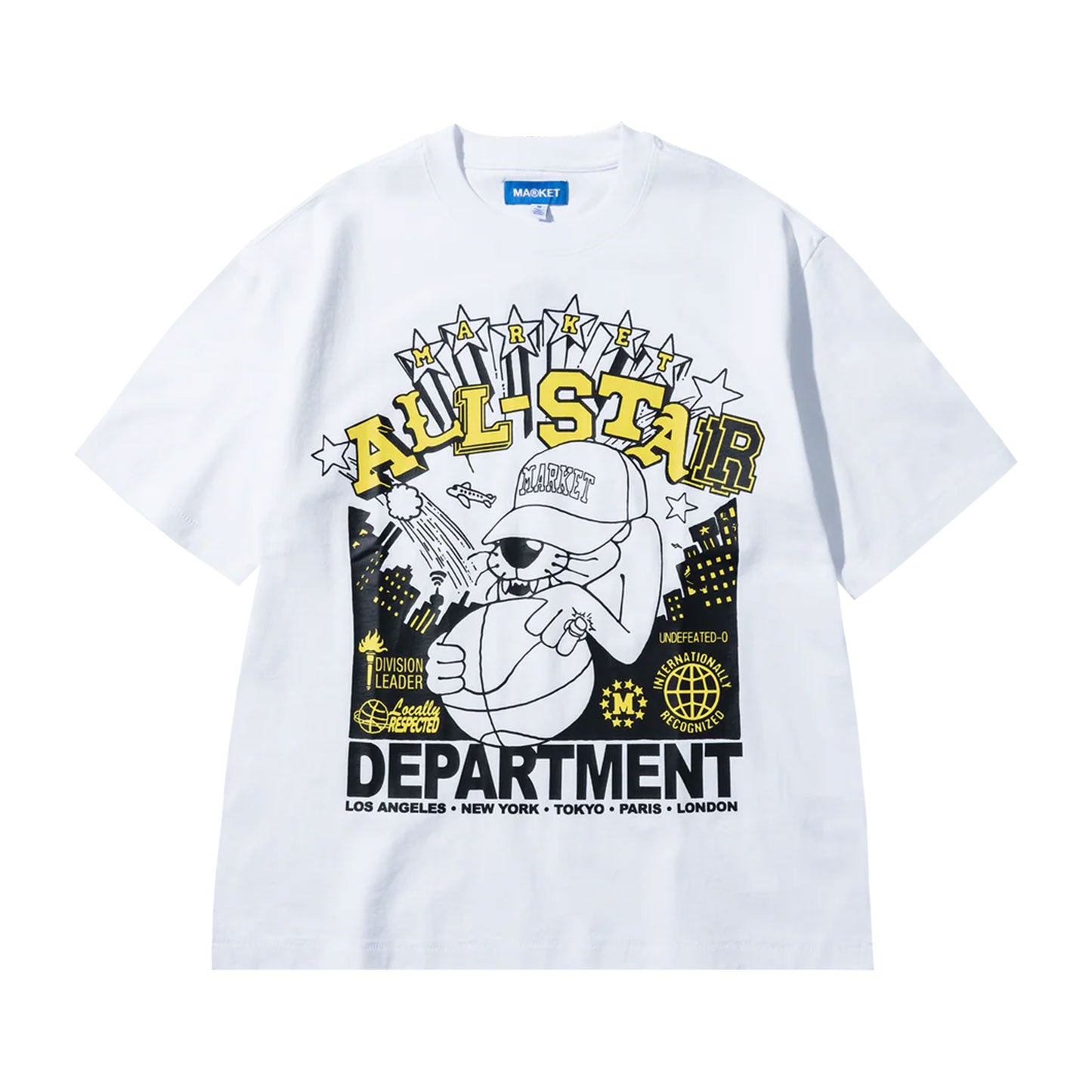 Market locally respected tee