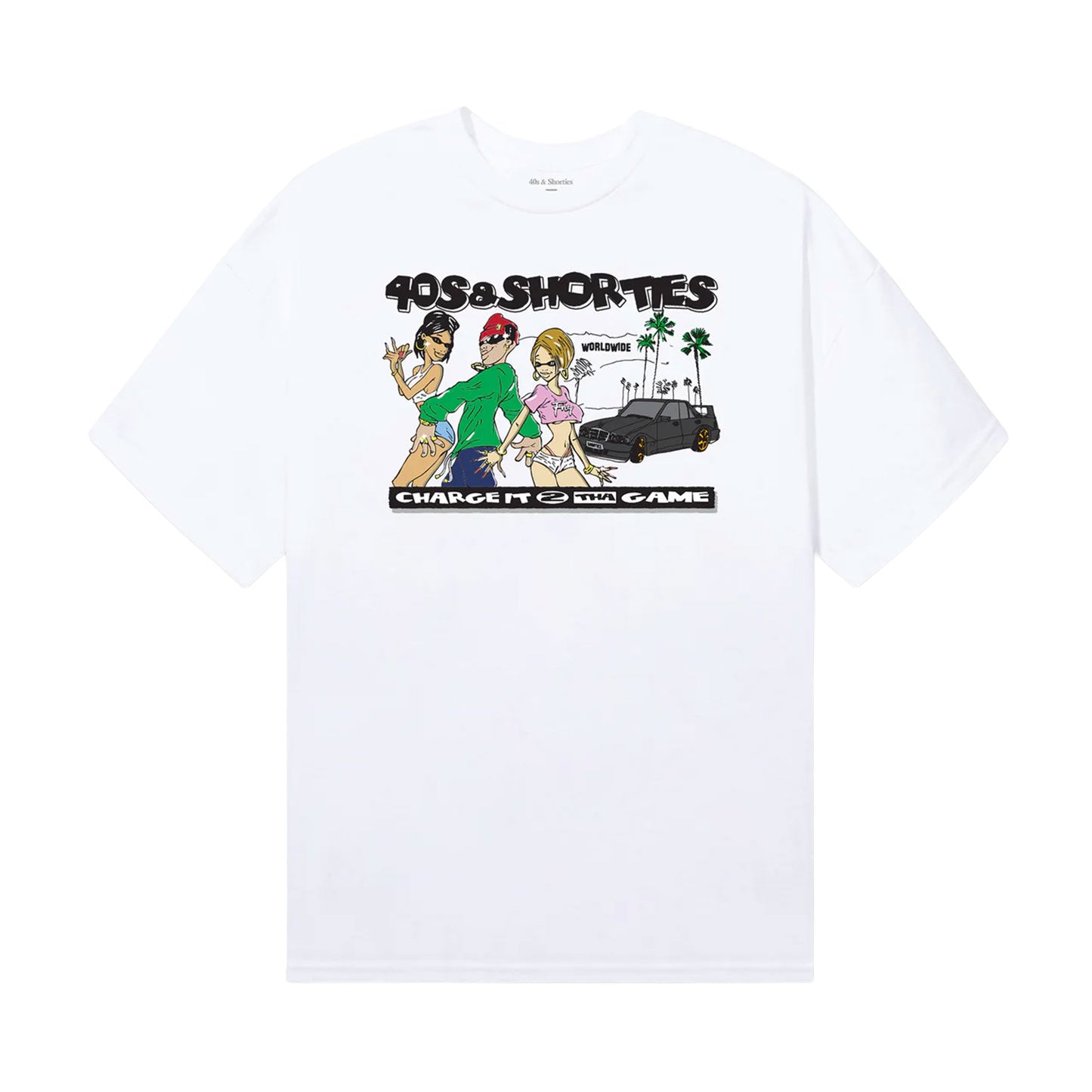 40s and Shorties charge it tee