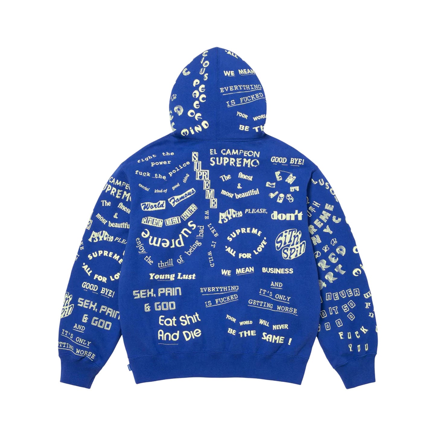 Supreme Too Deadly Hooded sweatshirt