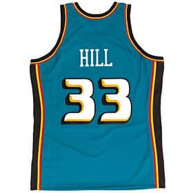 Detroit Pistons Grant Hill Authentic Jersey 1998-1999
