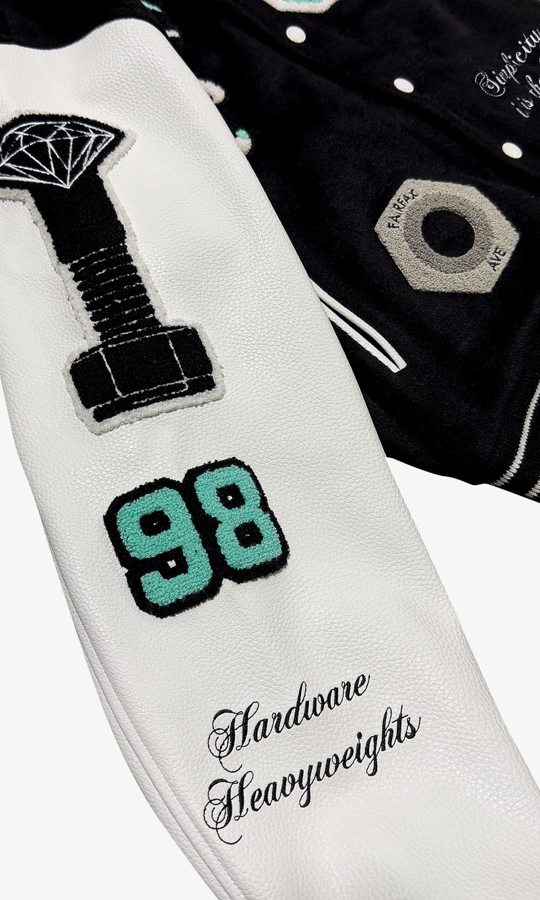 Diamond Supply anniversary varsity jacket
