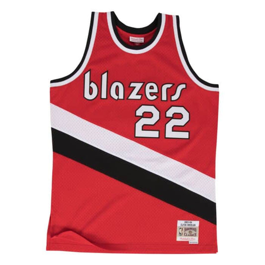 Portland Trailblazers Clyde Drexler swingman jersey 1983-1984