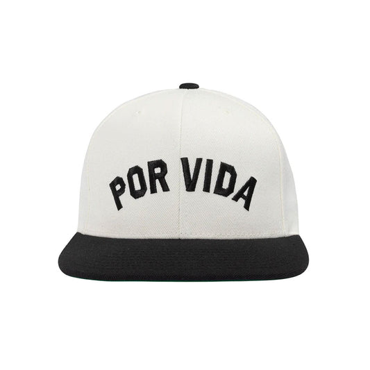 The Hundreds por vida snapback white